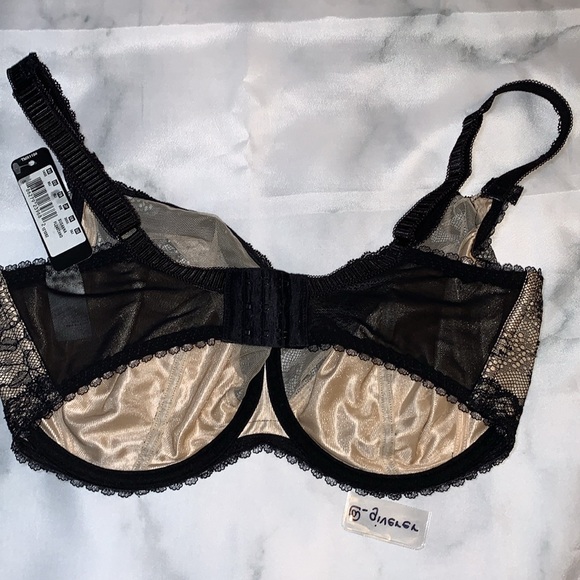 36J Fantasie Susanna Side Support Black Nude Bra - Picture 8 of 14